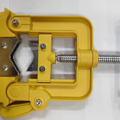 奥邦重型管子压力钳龙门钳夹管钳管子台虎钳割丝管子钳