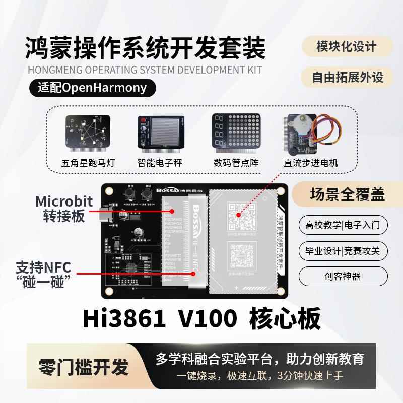 Hi3861开发板鸿蒙开发板学习套件图片