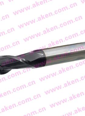 亚肯二球头2F超硬钨钢铣刀（普长）加工材料的材质硬度适用性强
