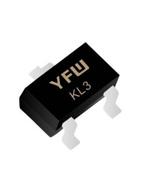 中低压MOS管 2N7002AK SOT-23 封装印字 NJ YFW/佑