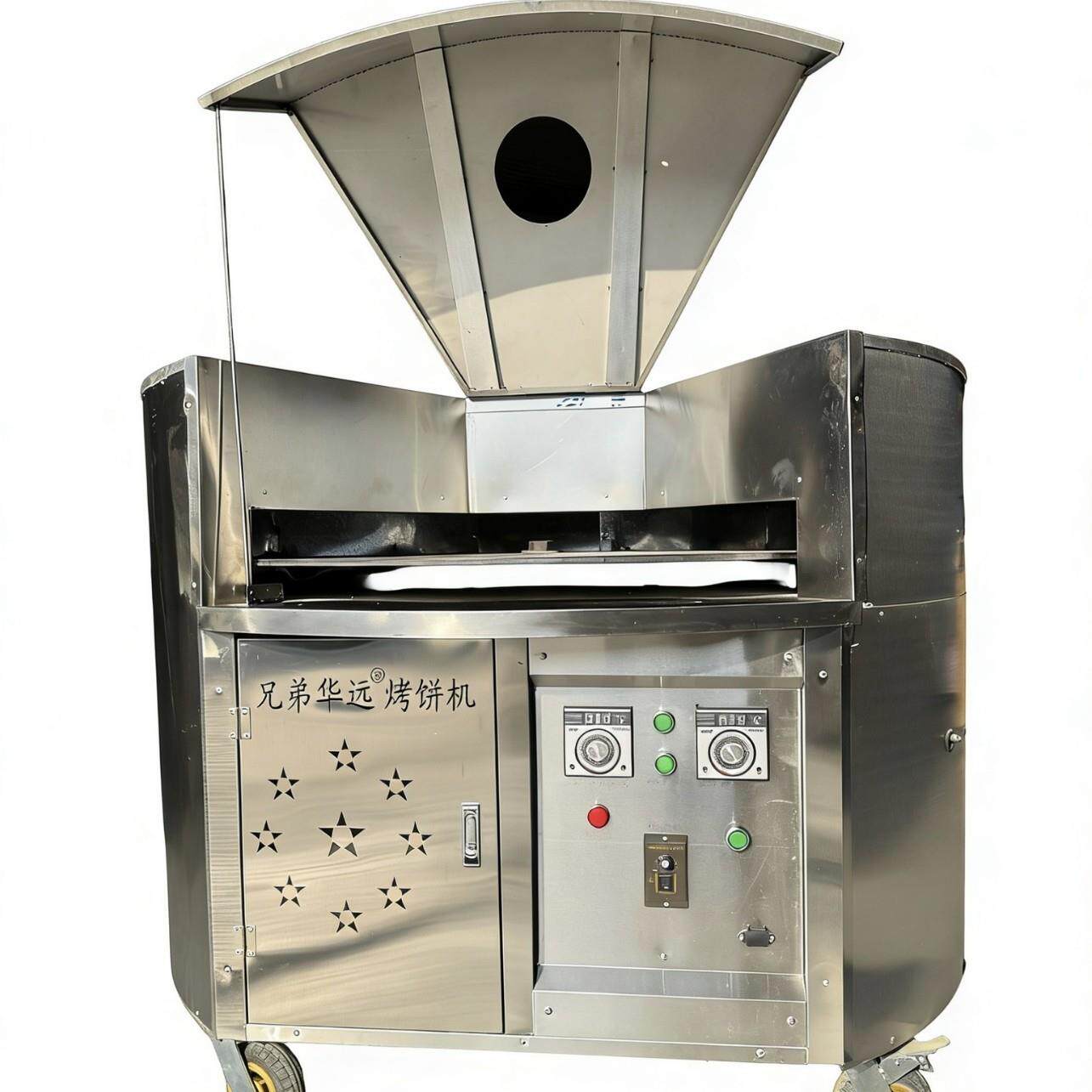 圆形焖烤炉 自动旋转烤馕机 披萨炉大型烤饼机烤蔬菜牛肉烘干烤炉