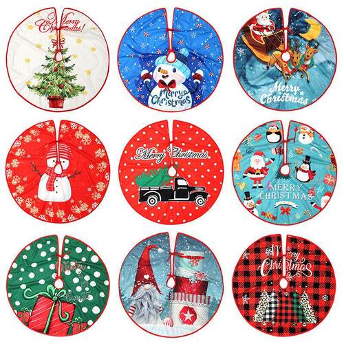 Christmas tree bottom decorations Christmas decoration