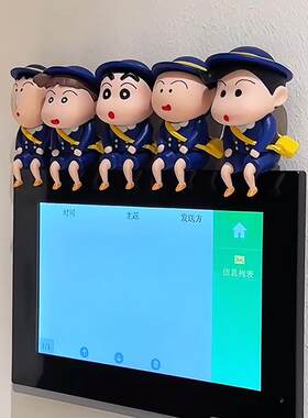 【新家的100个快递】可视门铃装饰入户电话显示屏diy客厅玄关摆件