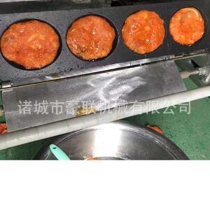 进出口泡菜饼肉饼大型伙房蔬菜饼辣白菜饼连续设备