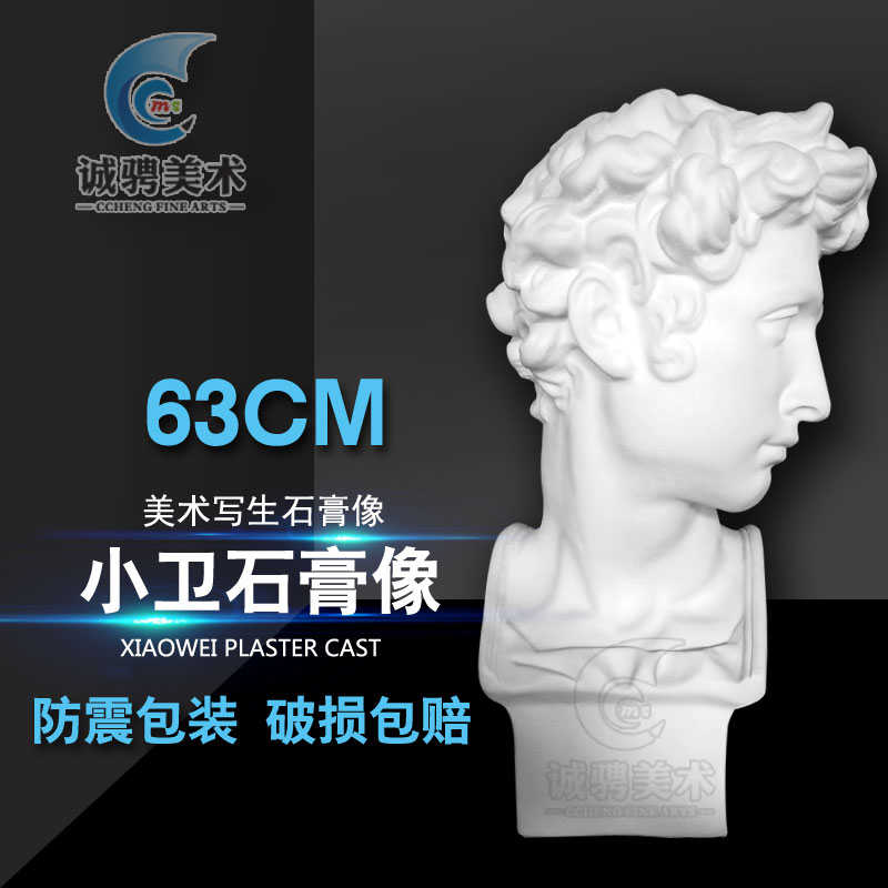 小卫石膏头像朱利亚诺.美第奇人物素描教具雕塑摆件模型大号雕像