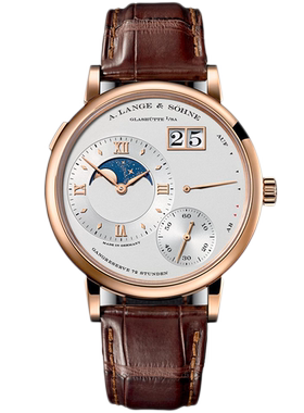 [9.8新]朗格LANGE 1系列18K玫瑰金手动机械奢品手表 男款139.032