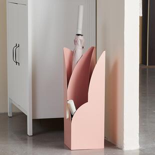 雨伞架门口收纳放伞桶家用创意高端办公室置物架沥水欧式商业伞桶