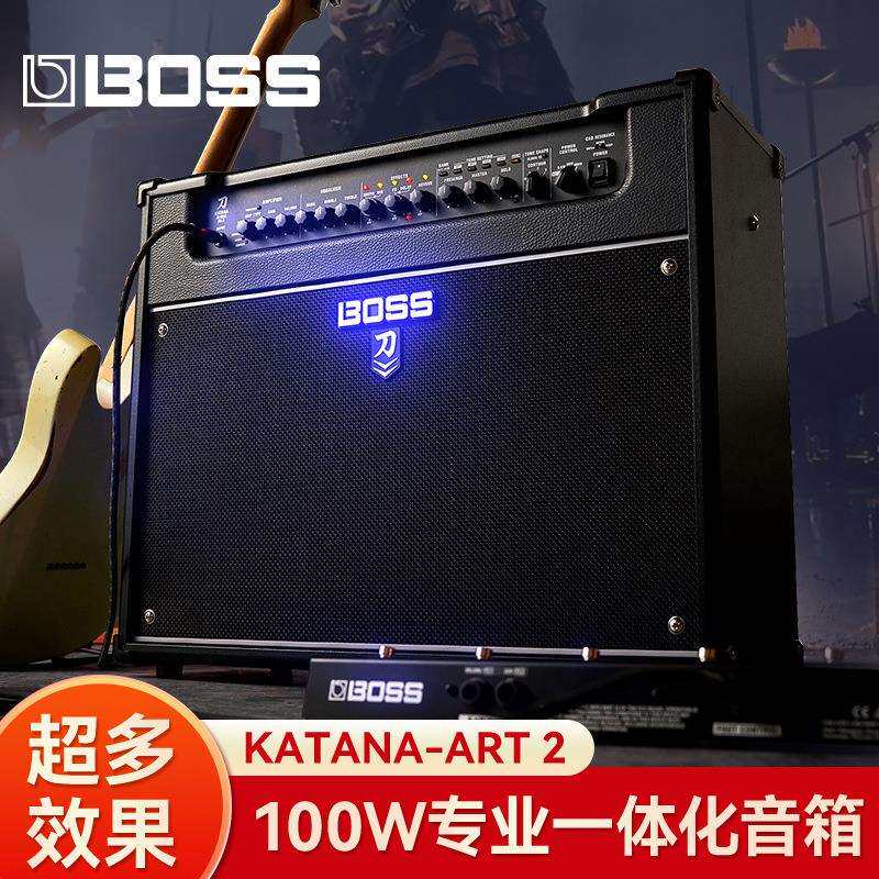 罗兰BOSS电吉他音箱KATANA-ART 2户外演出专用一体化音响延迟混响