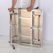 不锈钢折叠桌便携式 烧烤桌户摆摊F9785686商用易夜市子简外餐桌家