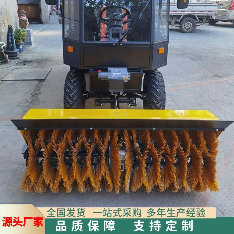 中铠四轮驱动封闭式扫雪车 四轮双缸发动机驾驶式除雪车 除雪车