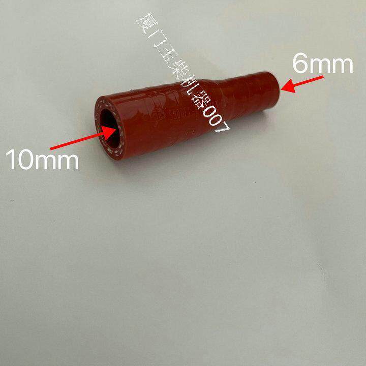 玉柴国六发动机S500F1压差传感器取气软管一边10厘小头6mm胶管