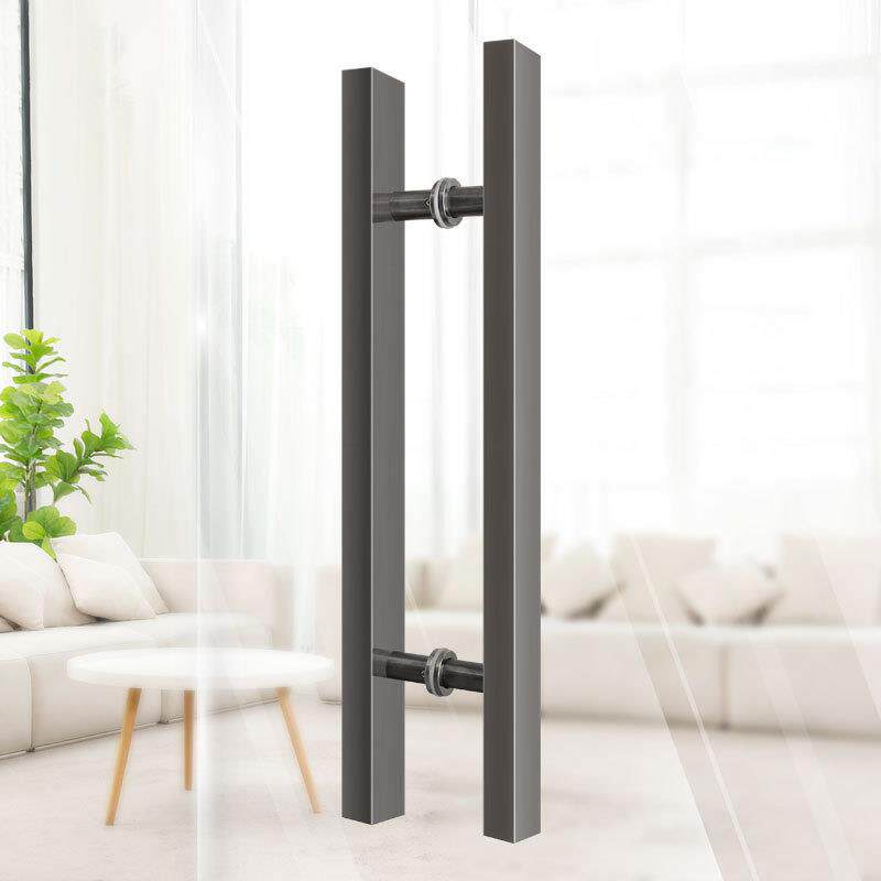 201不锈钢大门拉手真空电镀简装酒店玻璃门通用提手门把手高亮