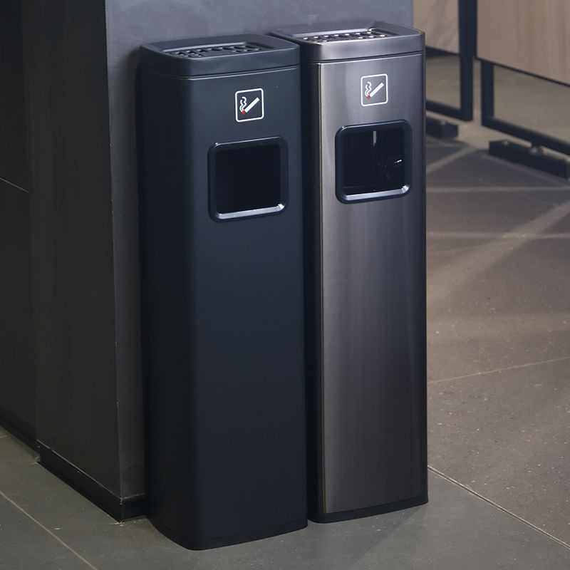 酒店大堂不锈钢立式电梯口垃圾桶带烟灰缸走廊过道吸烟灭烟柱商用,家庭/个人清洁工具,垃圾桶,淘宝优惠券,粉丝福利购,淘宝优惠卷