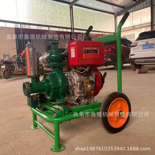 喷灌抽水机 小型柴油6寸喷灌离心水泵 柴油动力抽水设备