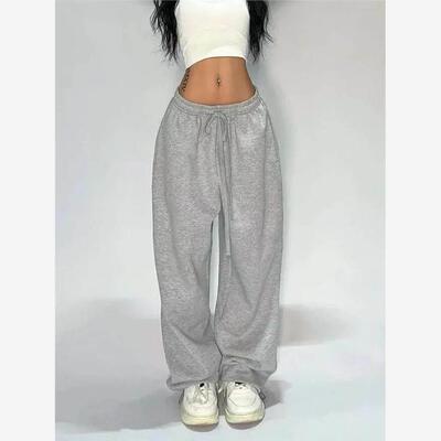Casual loose sports jogging sweatpants休闲宽松运动慢跑卫裤女
