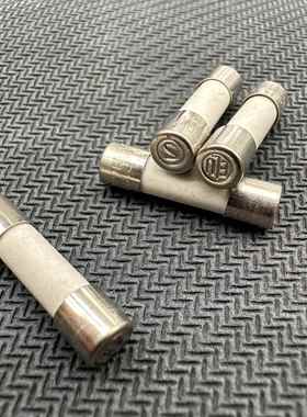 SIBA进口两头钢印ELU S标志5X20陶瓷保险丝管250V T2AH 4A德国5A