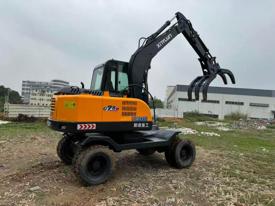 4月11日漳州资产处置新源轮式夹木机网络拍卖公告