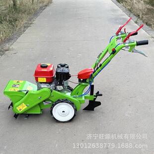 多功土翻能汽油除草机四冲程开松机GDL手推式犁沟地土开沟机
