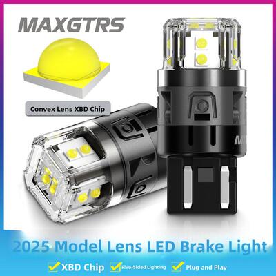 2025新款超亮汽车Led刹车灯泡双线高低脚刹车尾灯升级改造1157t20