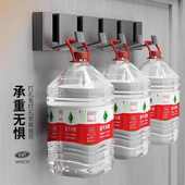 枪灰挂衣钩免打孔门后挂衣架墙上壁挂钩进门玄关加厚排钩衣帽挂钩