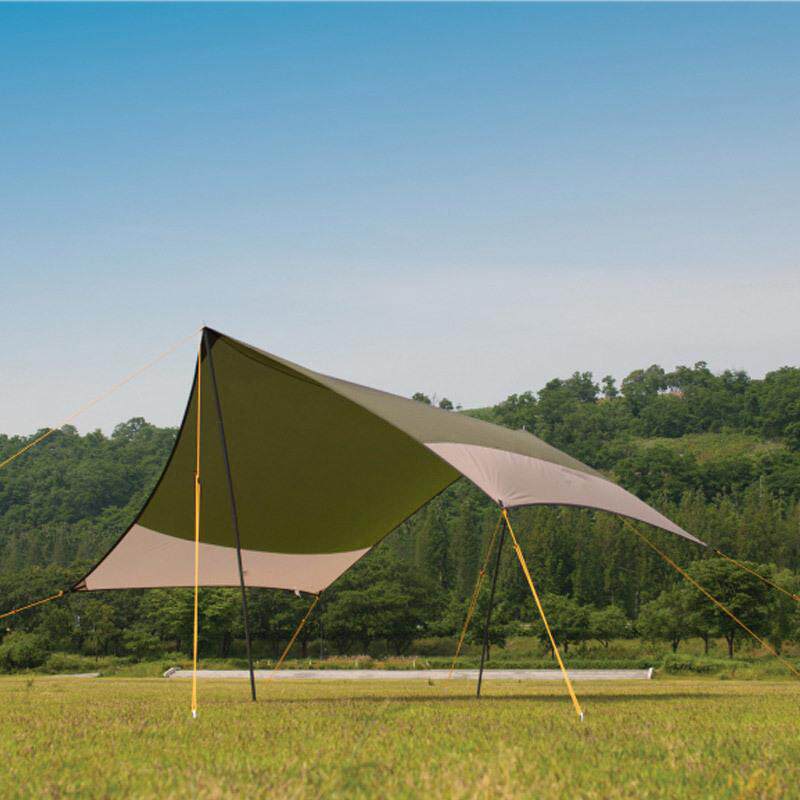 CLS大型户外天幕420x420cm遮阳蓬沙滩凉棚自驾游野营防晒防雨帐篷