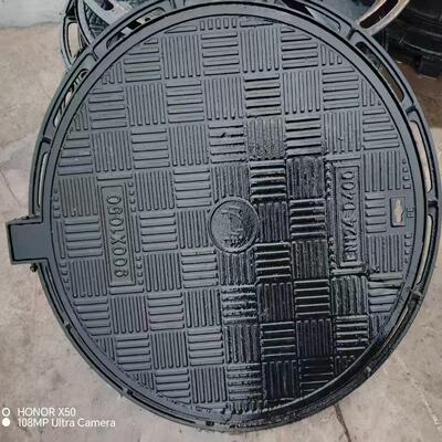 邯钢球墨铸铁井盖圆形重型雨水井市政下水道盖板雨水井盖沙井盖