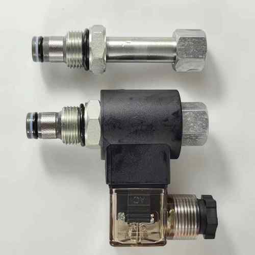 液压螺纹插装保压单向常开电磁阀DHF08-221/SV08-21/SV2-08-2NOP