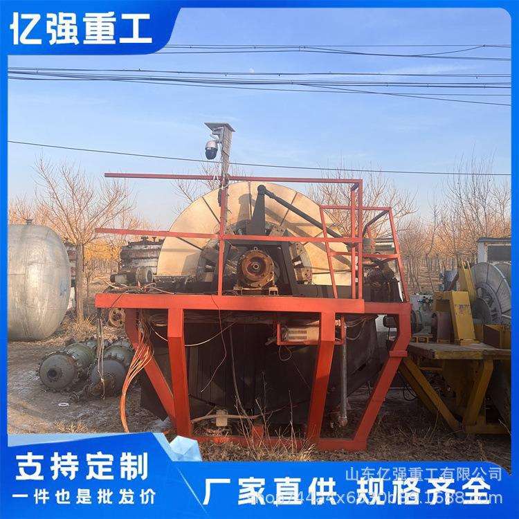 石英泥沙脱水机山东圆盘真空过滤机石材脱泥机净化设备