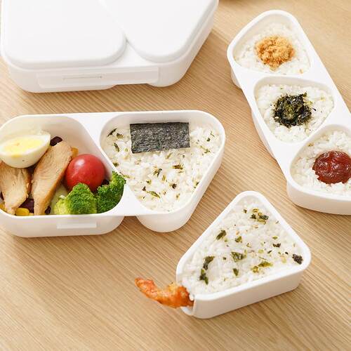 DIY Sushi Rice Mould Triangle Rice Ball Portable Lunch Box S