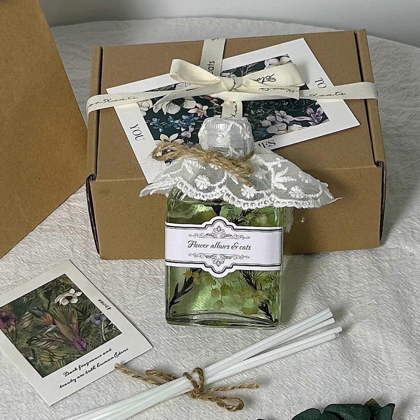 猫屿花事原创浮游植物无火香薰礼盒生日耶诞毕业季礼物送女生闺蜜