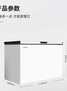 新.飞BC/BD-00KJ单温冰柜顶开一级能效单箱变温冰箱冷藏冷冻冷柜