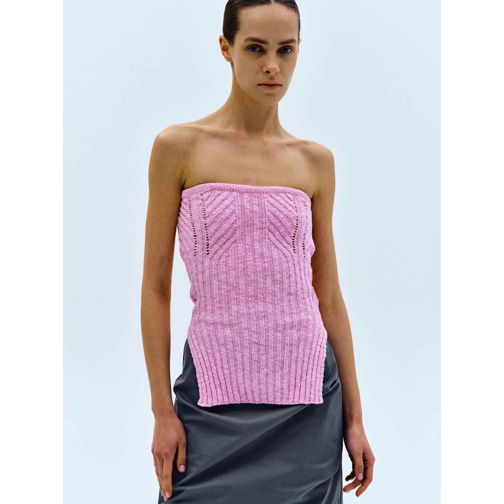 strapless dress mini nightclub vertical hips pack dress