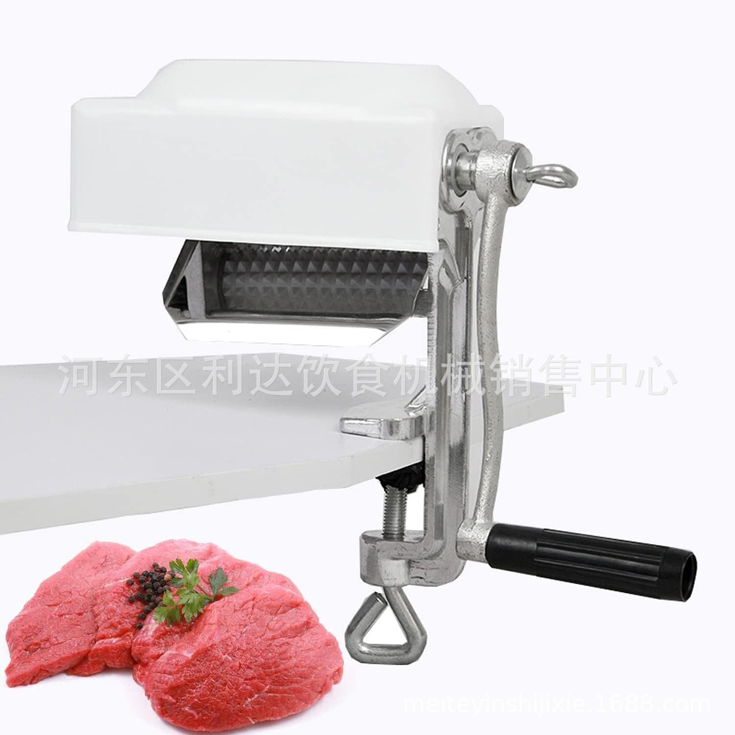 手动嫩肉机家用小型嫩肉松肉机铸铁手动嫩肉机MeatTenderizer