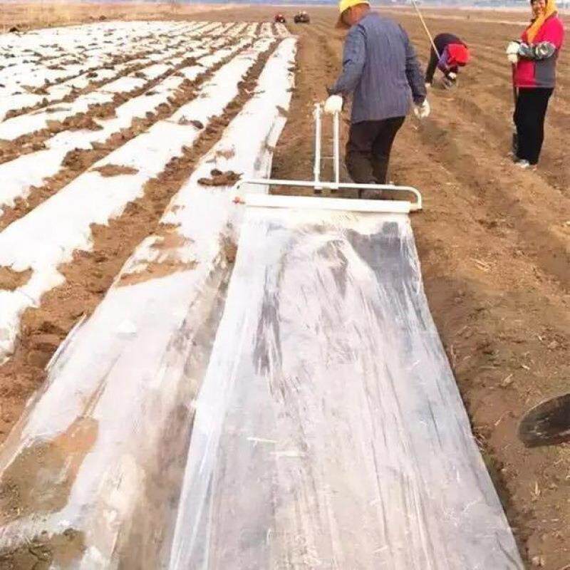 农用地膜覆盖机盖地膜机器手拉式覆膜机地膜覆盖机铺膜盖地膜工具