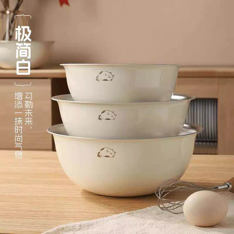 2025新款316L不锈钢套盆家用料理盆加深和面 面盆泡面 面汤碗厨房