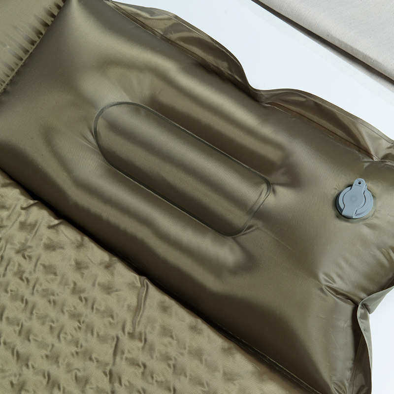 厂家批发双人自动充气垫可拼接加宽加厚防潮垫野营户外帐篷垫