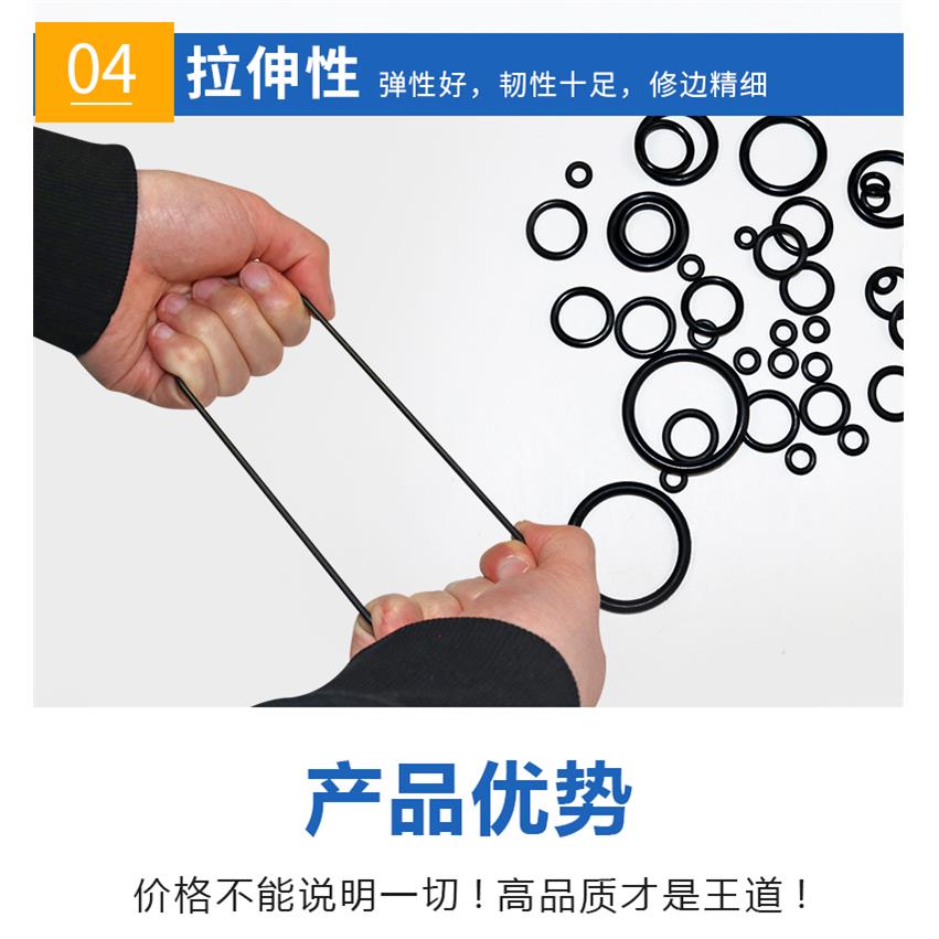 线径3.1外径40/41/42/43-58丁腈胶O型圈龙头圆环橡胶圈液压修理盒
