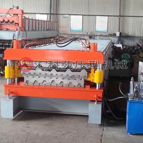 楼承板压瓦机组合型钢承板设备建筑楼层承重板设备智能全自动