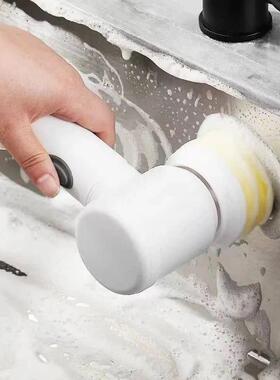 Multi-functional Electric Cleaning Brush for Kitchen and Bat