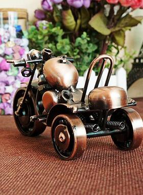 新M93款三手工铁艺轮摩托车模型件 孩子的礼物礼质品金属感摆工艺