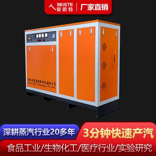 电加热蒸汽发生器贝思特厂家生物化工橡胶塑化集中供暖用免报检