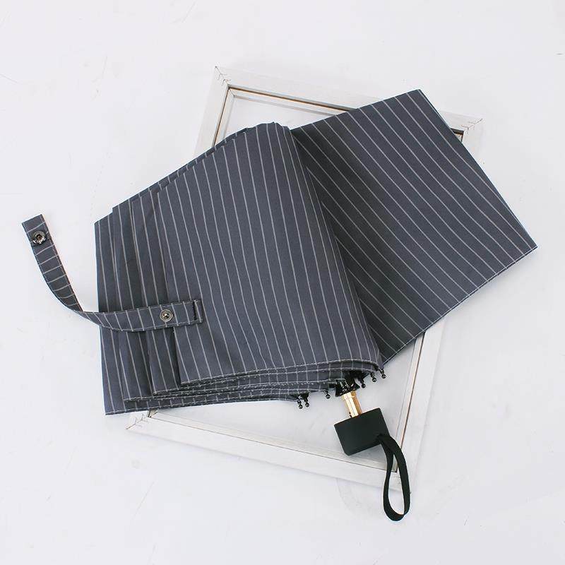 宏达雨伞男生纯色简约轻便超轻条纹禁欲系便携手动折叠晴雨两用伞,居家日用,伞,淘宝优惠券,粉丝福利购,淘宝优惠卷