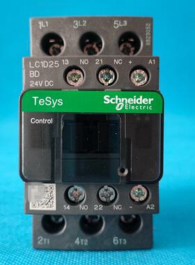 LC1D接触器LC1D25BD接触器LC1D25BD25A24VDC三级直流接触器