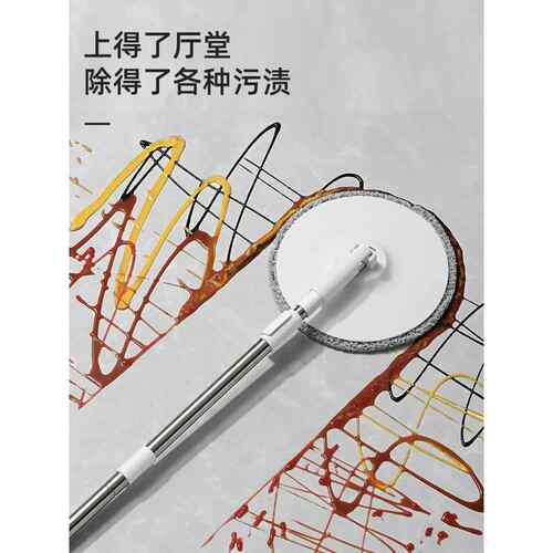 免洗懒人拖把家用新款一拖净平板拖地神器清污分离拖布