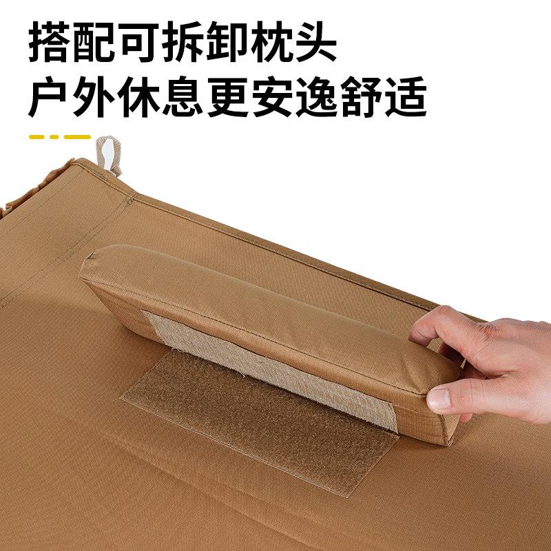 虚户外露营折床可携式超轻单人午休办XP-ZDC10公室躺椅铝合胖金叠