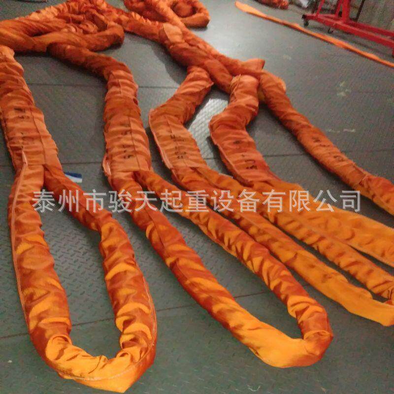 柔性吊带8020m环形2柔80t5m两头扣柔性吊带t圆形吊带RX080系带列