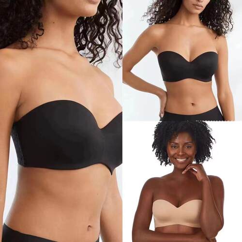 Summer Non slip women underwear strapless bra backless