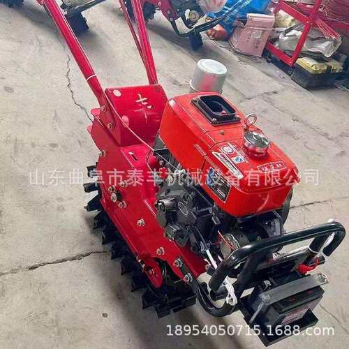 多用途山地旋耕机现货直销柴油链轨式耘播机蔬菜大棚专用旋耕机