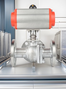 上海京蝶双高凯斯特Q644F-16P不锈钢304气动三通法兰球阀T型L切换