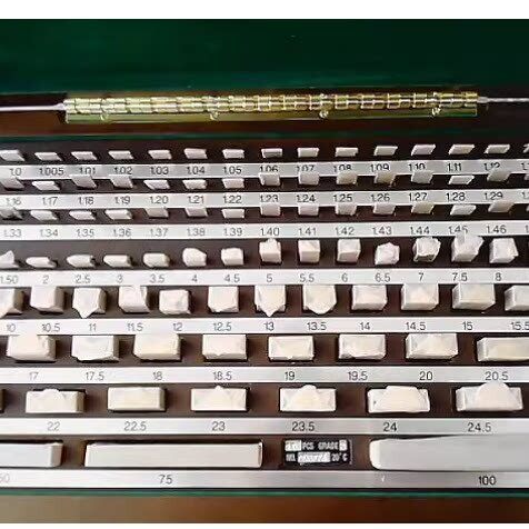 台湾精展精密量块/块规103件0级长度标准量块钢铁标准块规GB103B0
